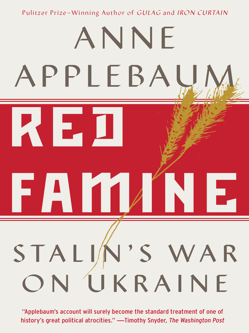 Title details for Red Famine by Anne Applebaum - Available